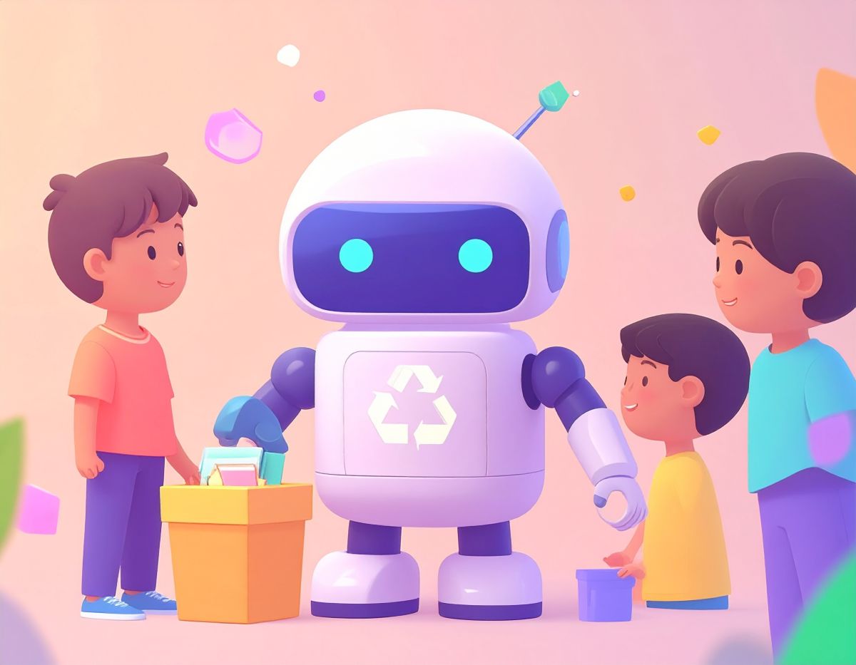 Digitalisierung Bildung; KI Bildung, Digitale Bildung, Kompetenzzentrum; KI; Bildungsforschung, Schule, Wir bauen einen Müll-Trennungs-Roboter
