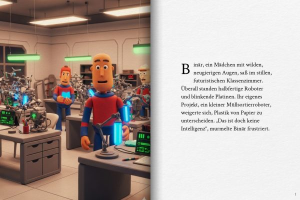 Digitalisierung Bildung; KI Bildung, Digitale Bildung, Kompetenzzentrum; KI; Bildungsforschung, Schule, Wie lassen sich kreative Bilderbücher mit KI für den Unterricht nutzen?
