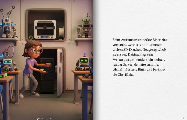 Digitalisierung Bildung; KI Bildung, Digitale Bildung, Kompetenzzentrum; KI; Bildungsforschung, Schule, Wie lassen sich kreative Bilderbücher mit KI für den Unterricht nutzen?