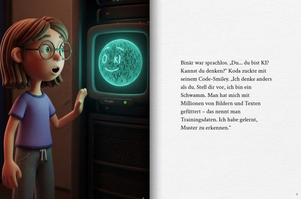 Digitalisierung Bildung; KI Bildung, Digitale Bildung, Kompetenzzentrum; KI; Bildungsforschung, Schule, Wie lassen sich kreative Bilderbücher mit KI für den Unterricht nutzen?