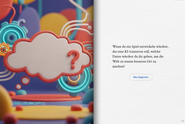 Digitalisierung Bildung; KI Bildung, Digitale Bildung, Kompetenzzentrum; KI; Bildungsforschung, Schule, Wie lassen sich kreative Bilderbücher mit KI für den Unterricht nutzen?