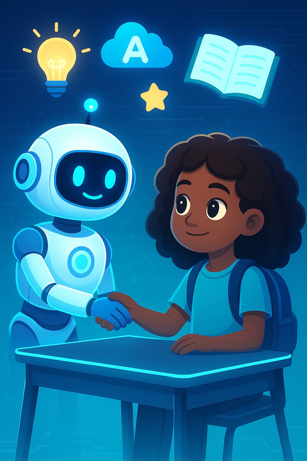 Digitalisierung Bildung; KI Bildung, Digitale Bildung, Kompetenzzentrum; KI; Bildungsforschung, Schule, Spielerisch die Welt der Roboter entdecken
